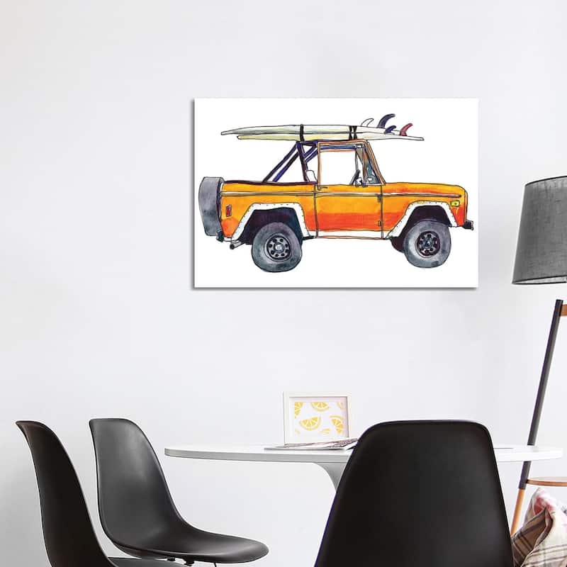 iCanvas "Surf Car XIII" by Paul Mccreery Canvas Print - 26x40x1.5