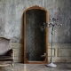 preview thumbnail 20 of 66, Arched Full-Length Solid Wood Carving Floor Mirror
