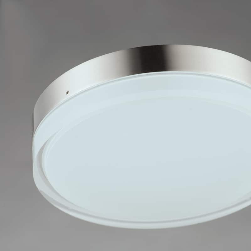Maxim Illuminaire II 11" Wide Integrated LED Flush Mount Ceiling