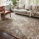 preview thumbnail 1 of 7, Alexander Home Valeria Distressed Medallion Area Rug