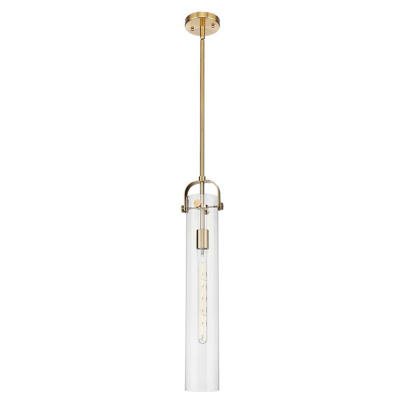 Innovations Lighting 413-1SS-G413-1S-4CL Pilaster 5" Wide Mini Pendant