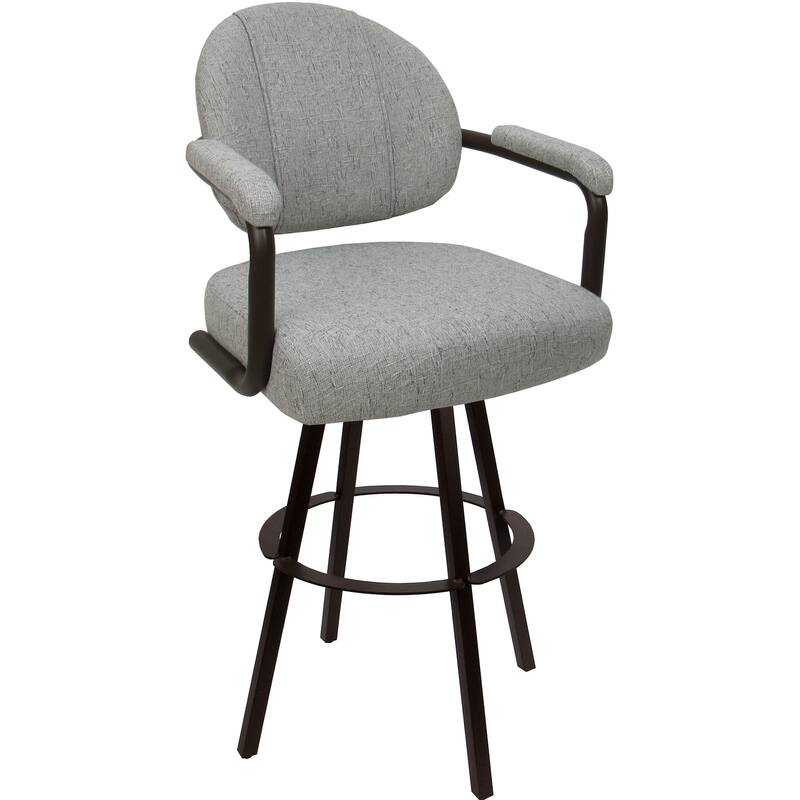 Swivel Metal Bar Stool M-70 on Warren Base