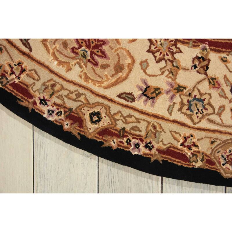 Nourison Hand-tufted Traditional Persian Wool Silk Area Rug