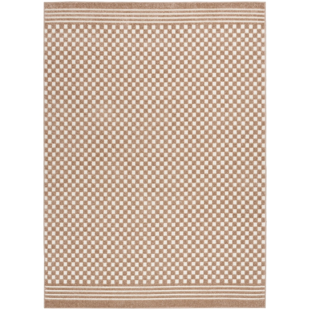 Nourison Casual Indoor only Geometric Area Rug