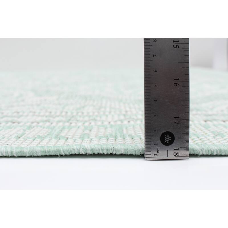 ECARPETGALLERY Veranda Traditional Indoor/ Outdoor Rug