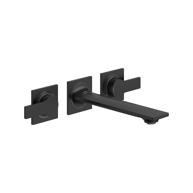 Grohe 20 586 1 Allure New 1.2 GPM Wall Mounted Widespread Bathroom - Matte Black