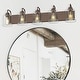 preview thumbnail 13 of 16, Oil Rubbed Bronze Bathroom Vanity Light