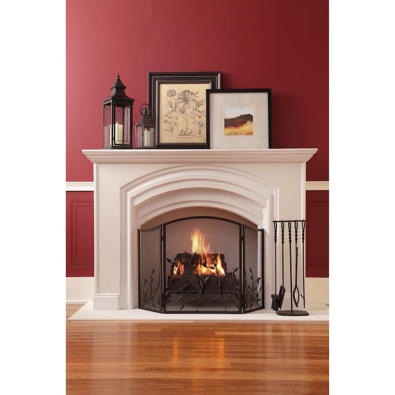 Pleasant Hearth Waverly Fireplace Screen
