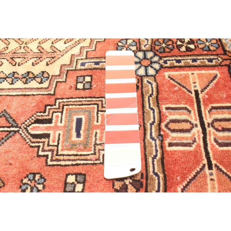 ECARPETGALLERY Hand-knotted Andelz Red Wool Rug - 3'3 x 4'8