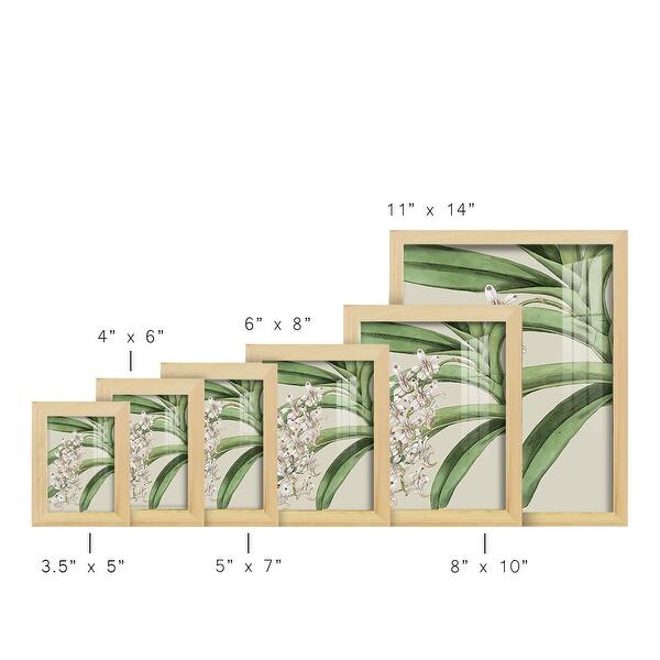 dimension image slide 10 of 15, Orchid Blooms I -Framed Print w/glass-Cherry Red