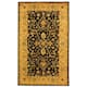 SAFAVIEH Handmade Antiquity Izora Traditional Oriental Wool Rug - 3' x 5' - Black