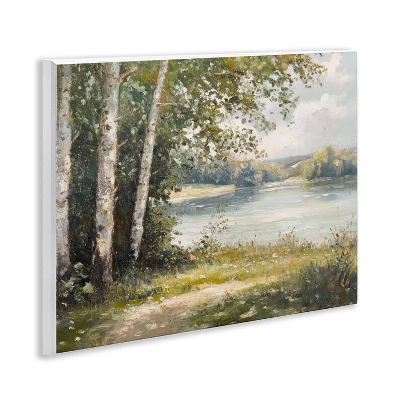 Stupell Place To Relax Lake View Wall Plaque Art Design By Petal Prints Design