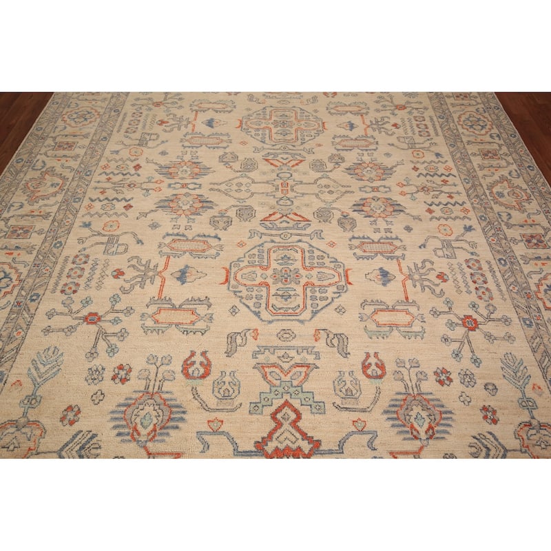 Ziegler Oriental Area Rug Hand-Knotted Wool Carpet - 7'7" x 9'11"