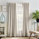 preview thumbnail 18 of 25, Martha Stewart Bedford Woven Plaid Blackout Curtain Panel Pair 84-inch - White