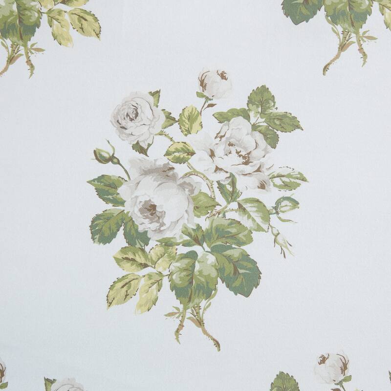 Martha Stewart Eloise Floral Cotton Grey Comforter Set