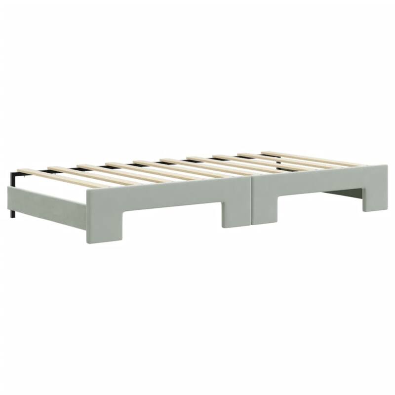 vidaXL Day Bed Upholstered Sofa Bed Daybed for Bedroom Living Room Velvet