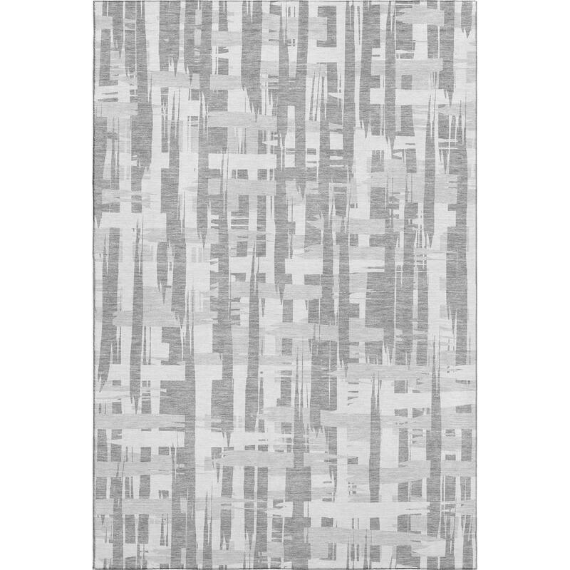 Premium Washable Super Soft Contemporary Plaid Mayfield Rug