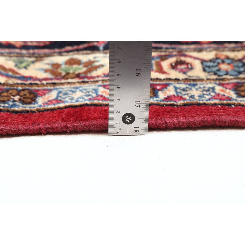 ECARPETGALLERY Hand-knotted Antalya Vintage Red Wool Rug - 7'11 x 10'0