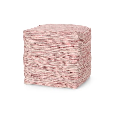 Amuleto Hand Crafted Cotton Pouf,Comfortable choice, multiple functions, classic design, and cozy corners and