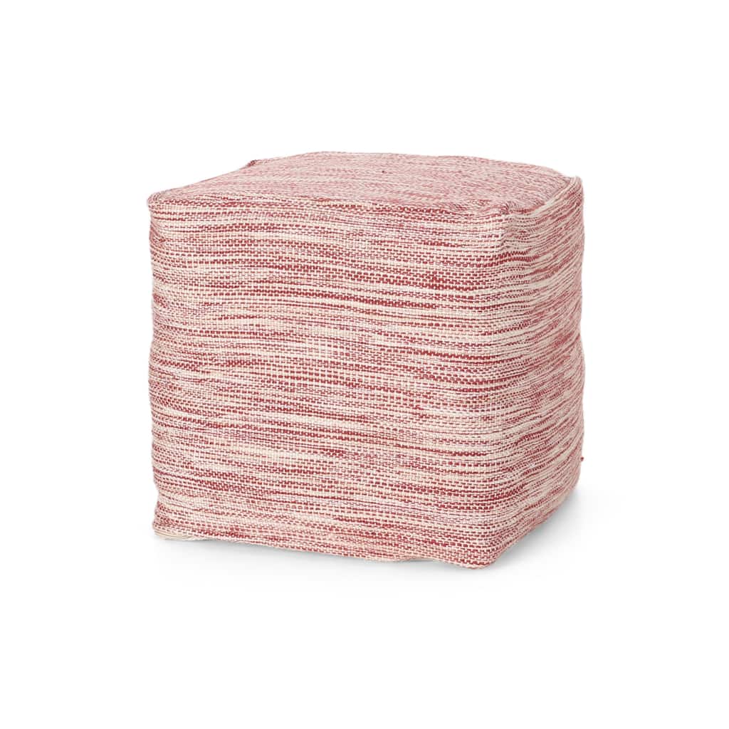 Amuleto Hand Crafted Cotton Pouf,Comfortable choice, multiple functions, classic design, and cozy corners and