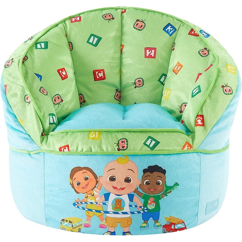 Moonbug Cocomelon Round Bean Bag Chair
