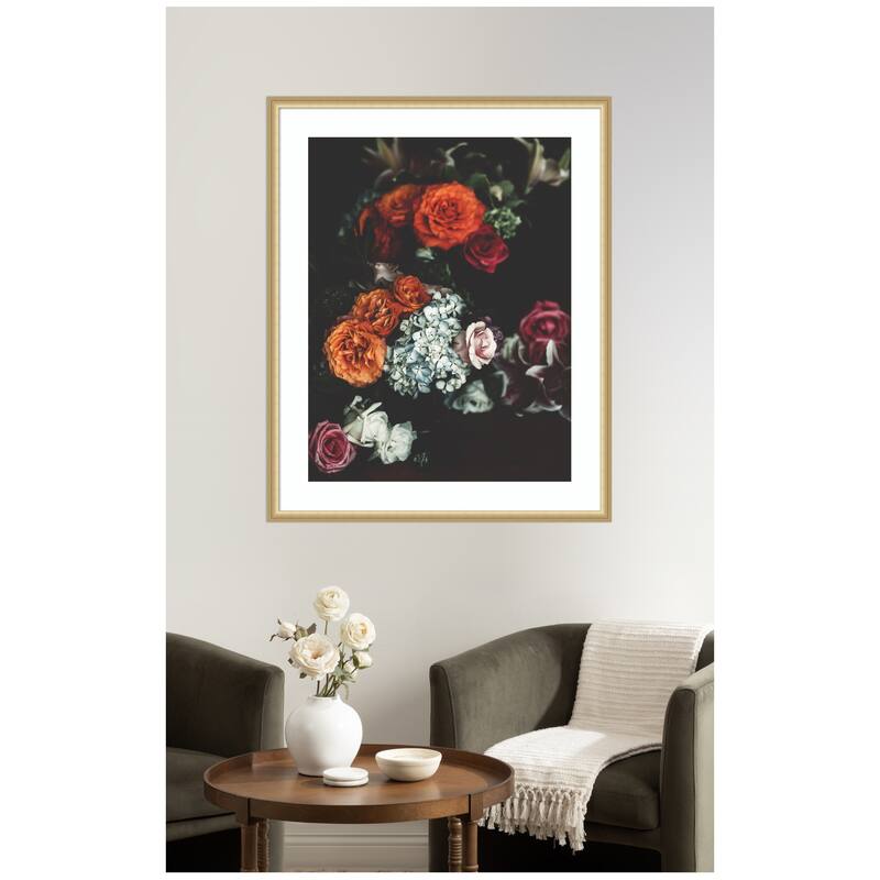 Kate and Laurel Framed Art Abundance by Alicia Abla