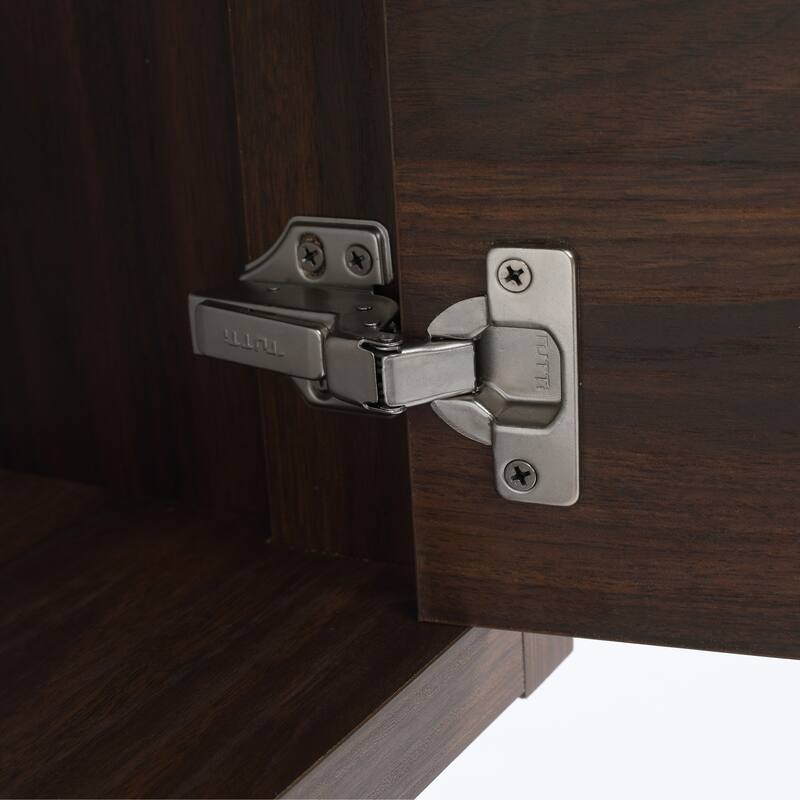 Beingnext 24"/30"/48" Bathroom Vanity with Sink, Floating Bathroom Vanity With Soft Close Door