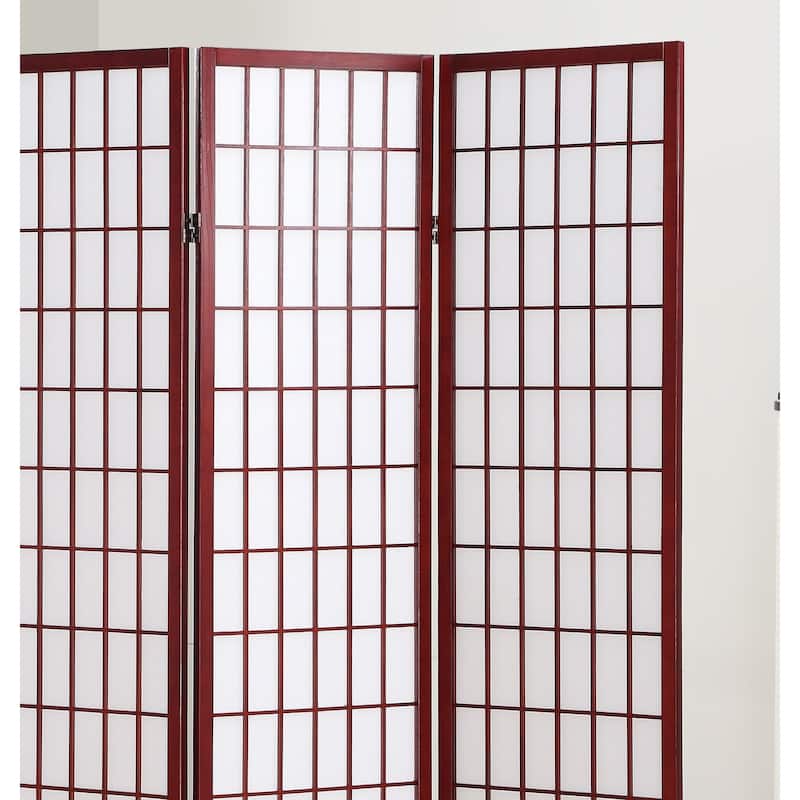 4 Panel Oriental Screen Room Screen Wall Divider for Room Separation Freestanding Partition Separators