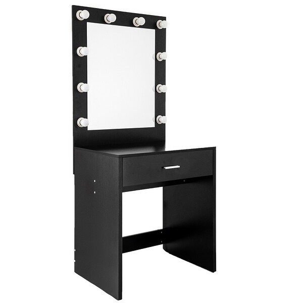 large mirrored dressing table