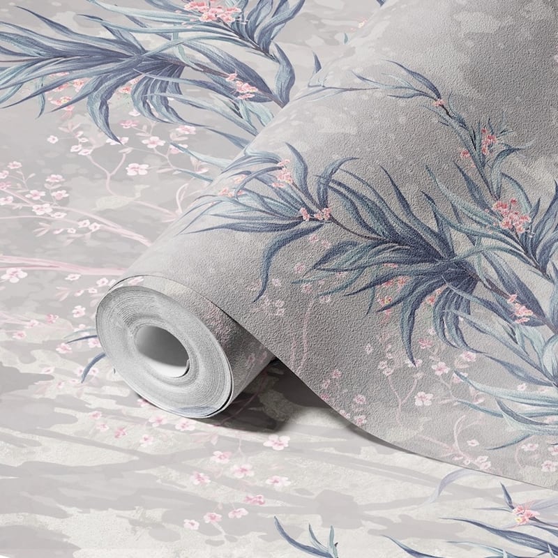 Delicate Wildflowers, Elegant Botanical Wallpaper Mural