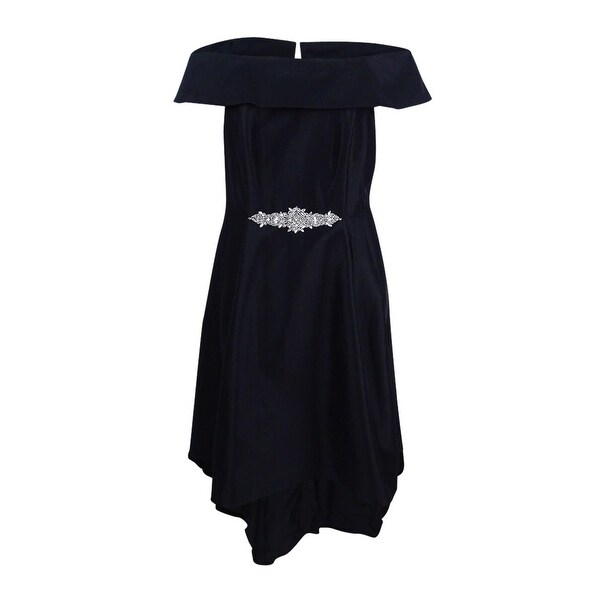 black dress 16w