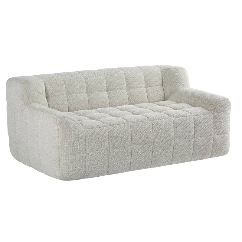 Full Compression Sofa with Memoru Foam Fill, No Assembly
