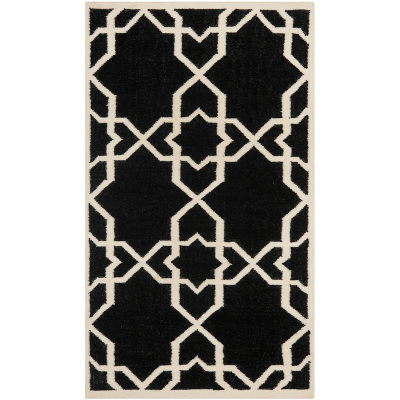 SAFAVIEH Handmade Flatweave Dhurries Tjanka Modern Wool Rug