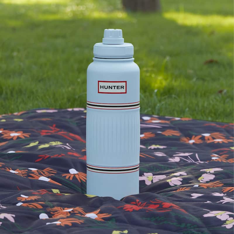 Hunter GoGrip Hydration Stainless Steel Tumbler with Carry Handle - 40 oz - Nantucket Breeze