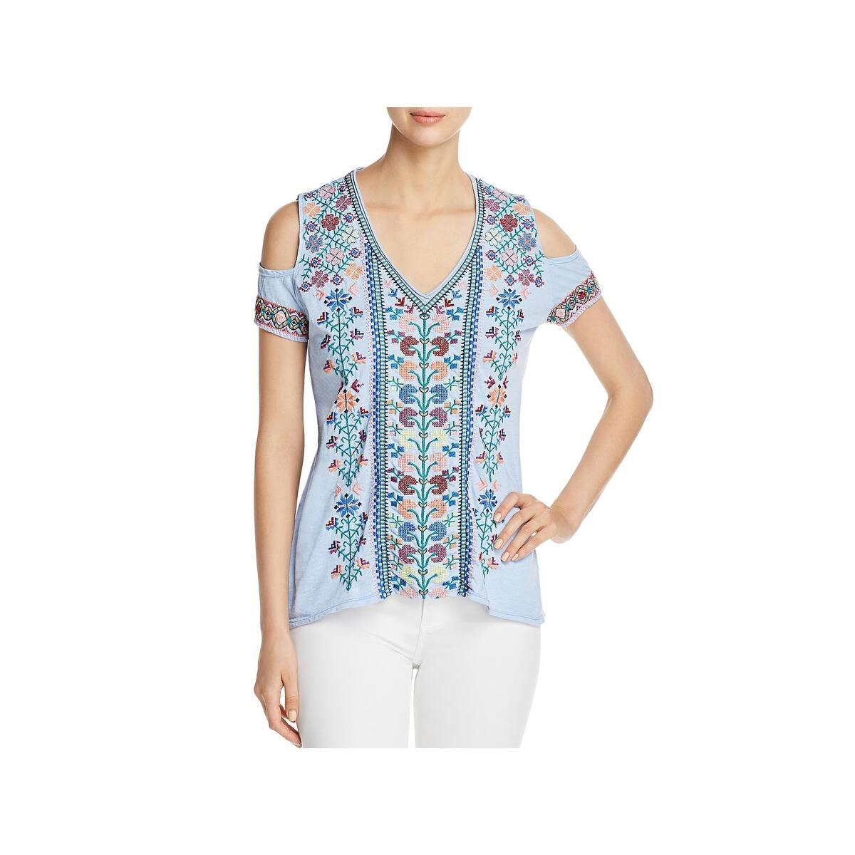 johnny was cold shoulder top