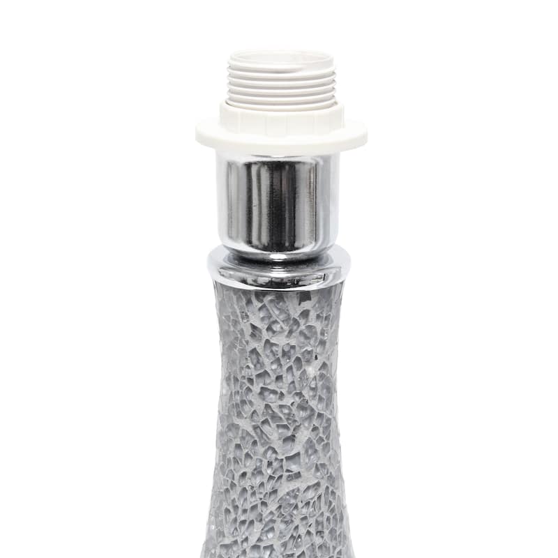 The Curated Nomad Blakey Mosaic Tiled Glass Table Lamp