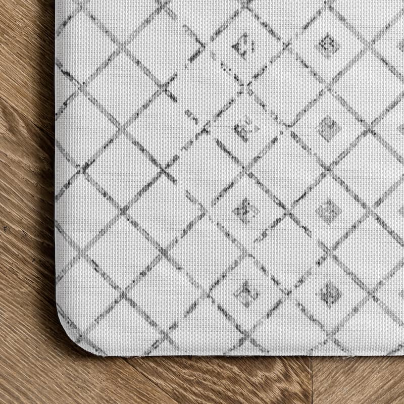 Nuloom Moroccan Anti Fatigue Kitchen or Laundry Room Comfort Mat