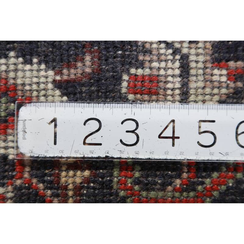 Hand Knotted Oriental 100% Wool Carpet Traditional Medallion Red Heriz (serapi) Area Rug - 10' 0'' X 7' 11''