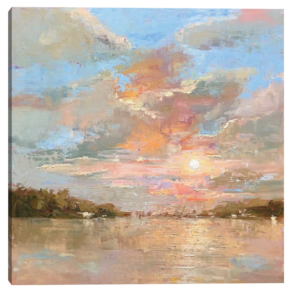 Heavenly Glow by Jennifer Stottle Taylor Canvas Art Print