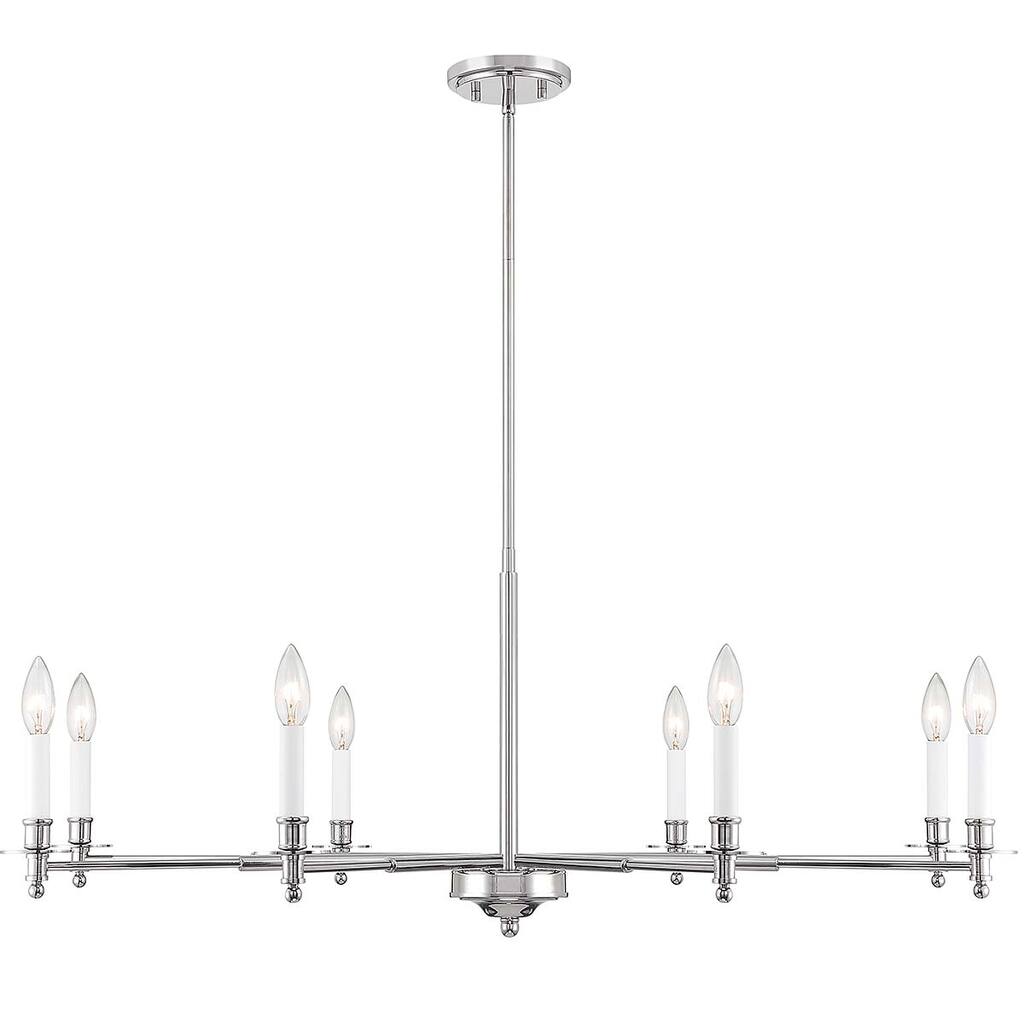 Savoy House 1-4412-8 Jasmine 8 Light 42" Wide Taper Candle Style