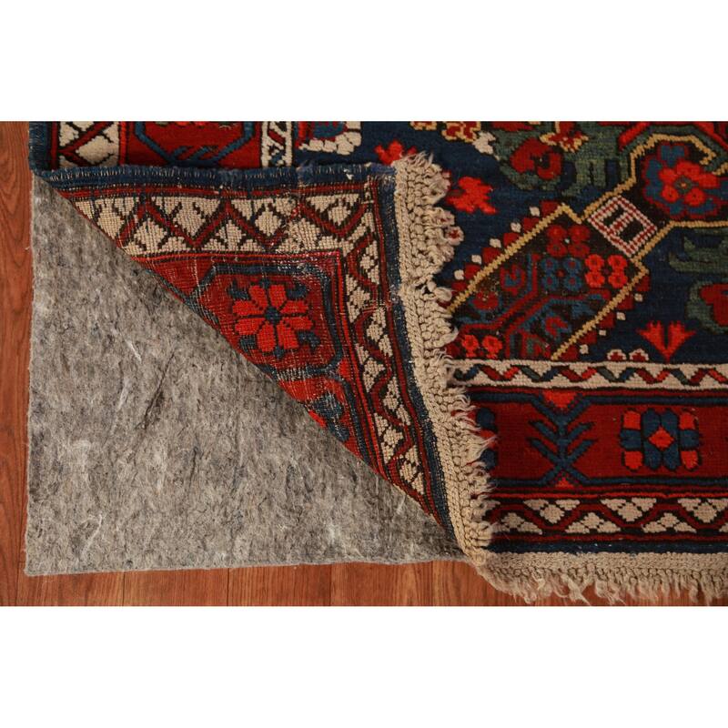 Vegetable Dye Anatolian Turkish Rug Hand-Knotted Wool Carpet - 4'4"x 6'5"