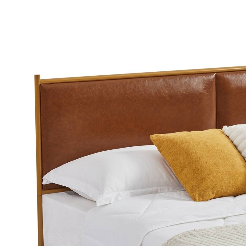 Classic Metal Platform bed with Four drawers