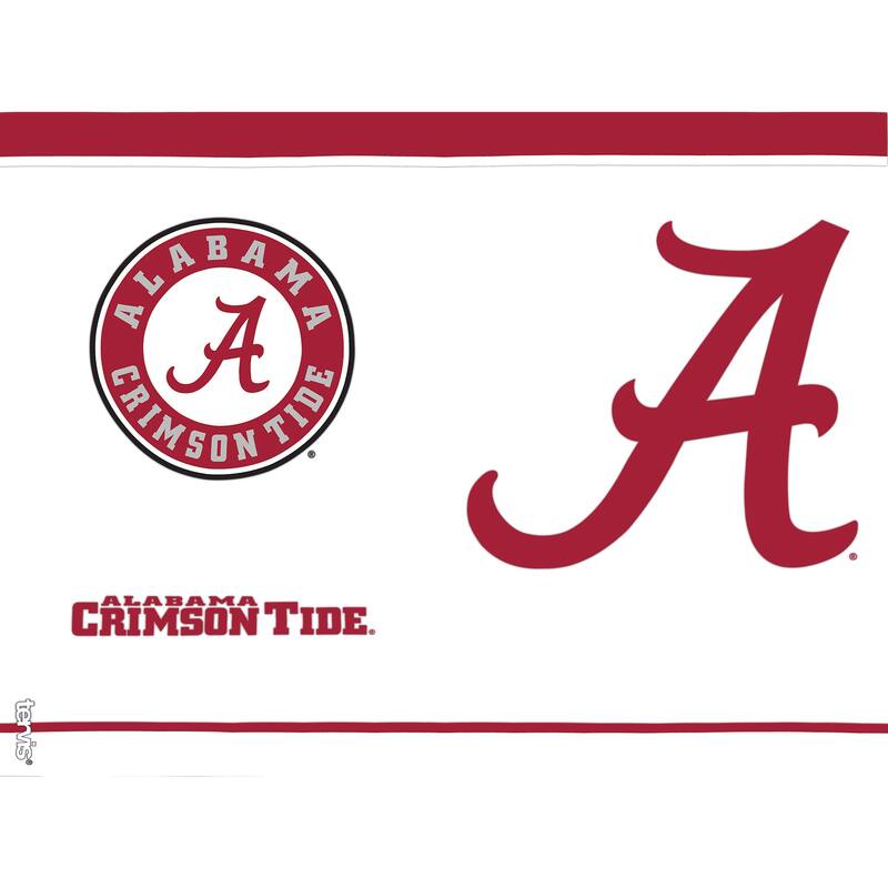 Tervis University of Alabama Crimson Tide Tradition Made in USA Double Walled Insulated Travel Tumbler, Classic