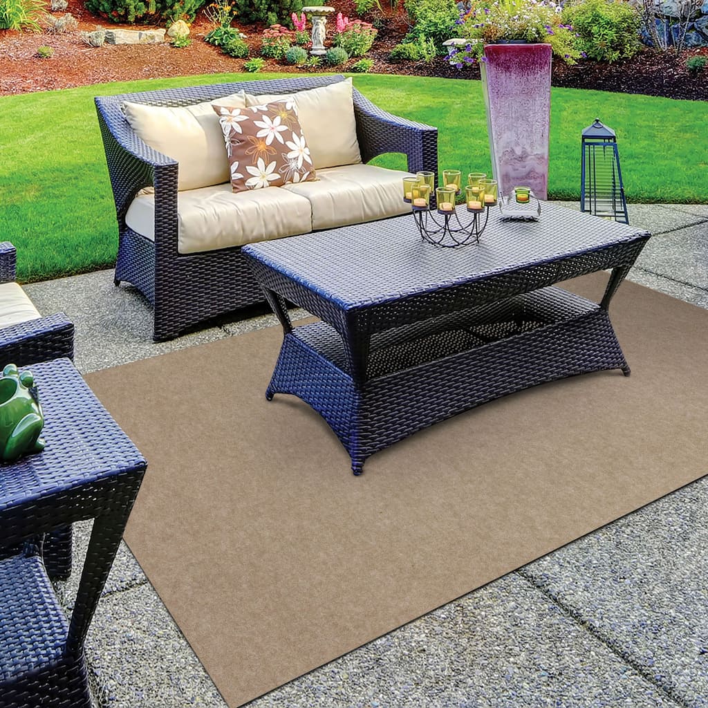 Mohawk Home Needle Punch Indoor Outdoor Rug - 6' x 8'