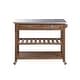 preview thumbnail 22 of 23, Firebranch Wire-brush Kitchen Cart
