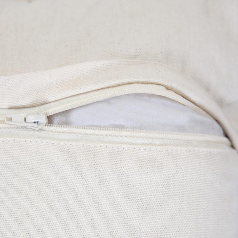 Hand Woven Textured Triangle Square Throw Pillow - 20" - Gray and White