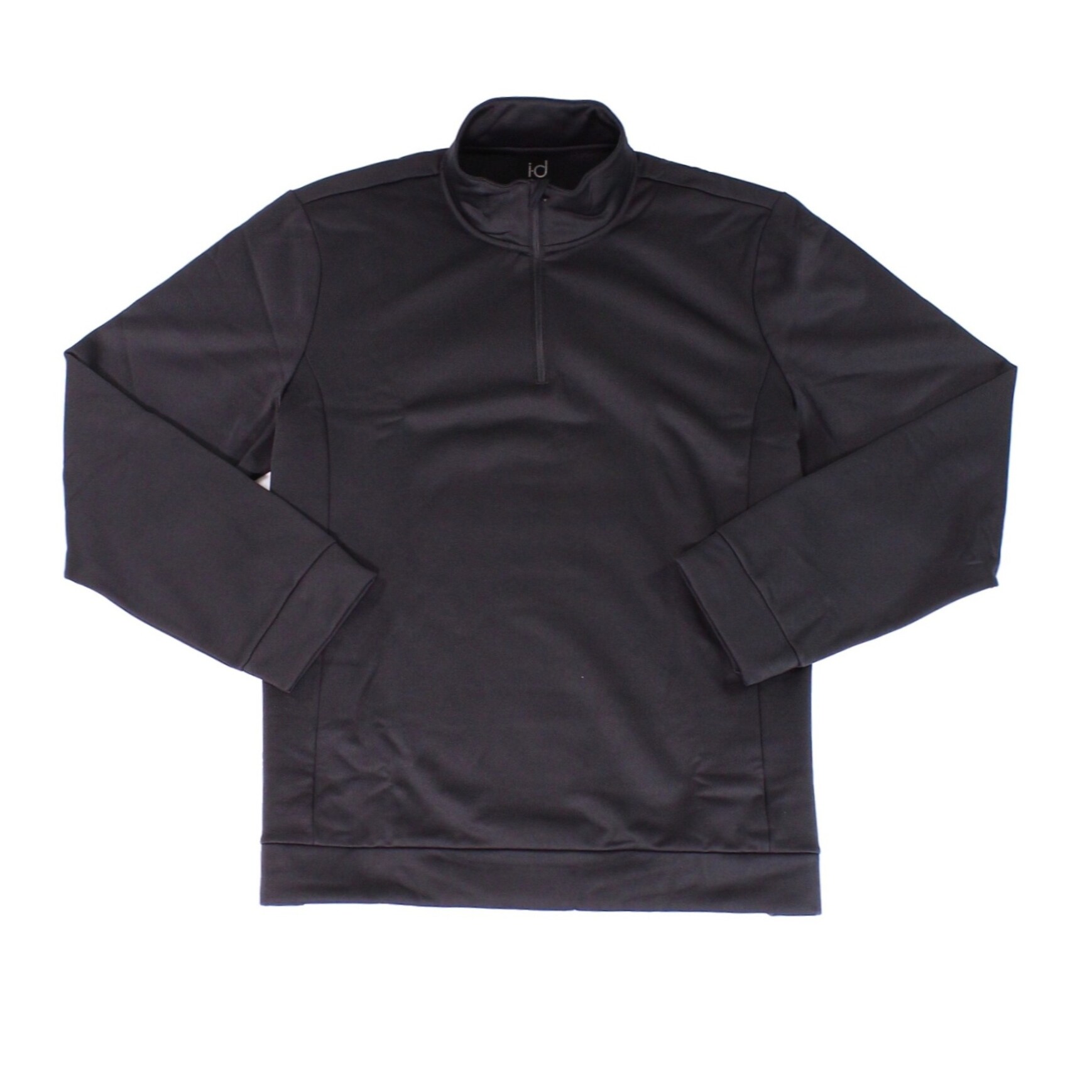 Shop Ideology Mens Sweater Deep Black Size Xl 1 2 Zip Mock Neck