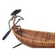 preview thumbnail 8 of 8, Asian Style Tranquility Boat Basket