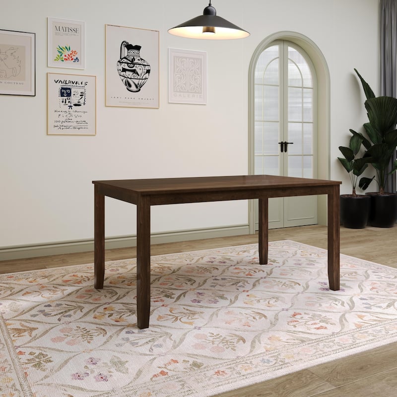 Clayfell Ouray 6-Piece Dining Set, Brown/Black