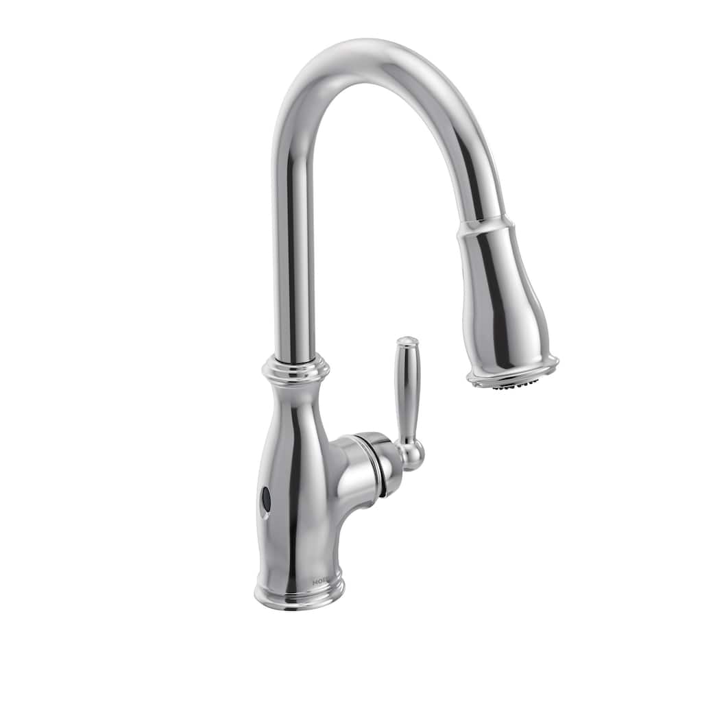 Moen Brantford 1.5 GPM Single Hole Pull Down Kitchen Faucet with